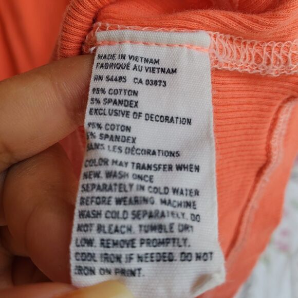 American Eagle Womens Boyfriend Tank Top Size S Racerback Ribbed Metallic Thread - Picture 4 of 7